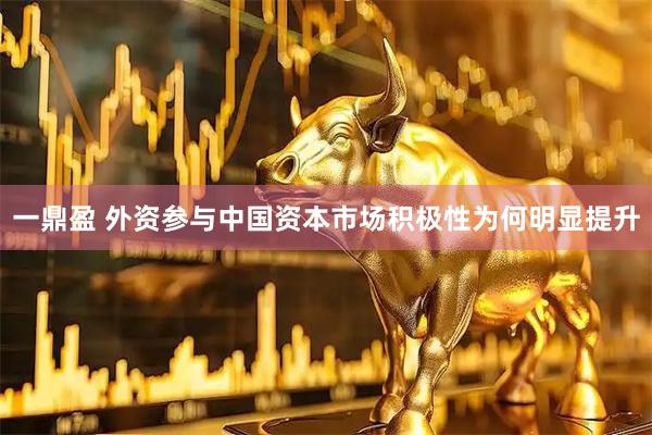 一鼎盈 外资参与中国资本市场积极性为何明显提升